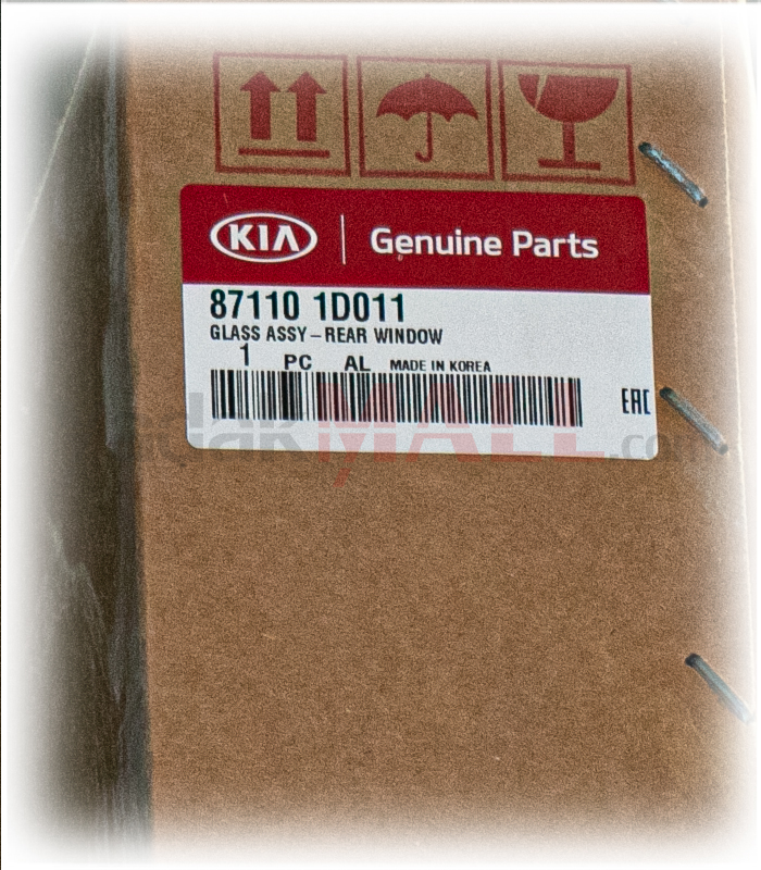 شیشه عقب ساده کارنز